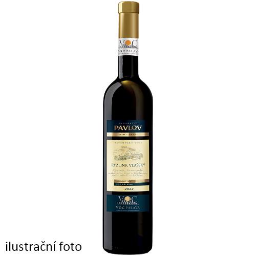 Vinařství Pavlov Ryzlink vlašský 2022 VOC Pálava